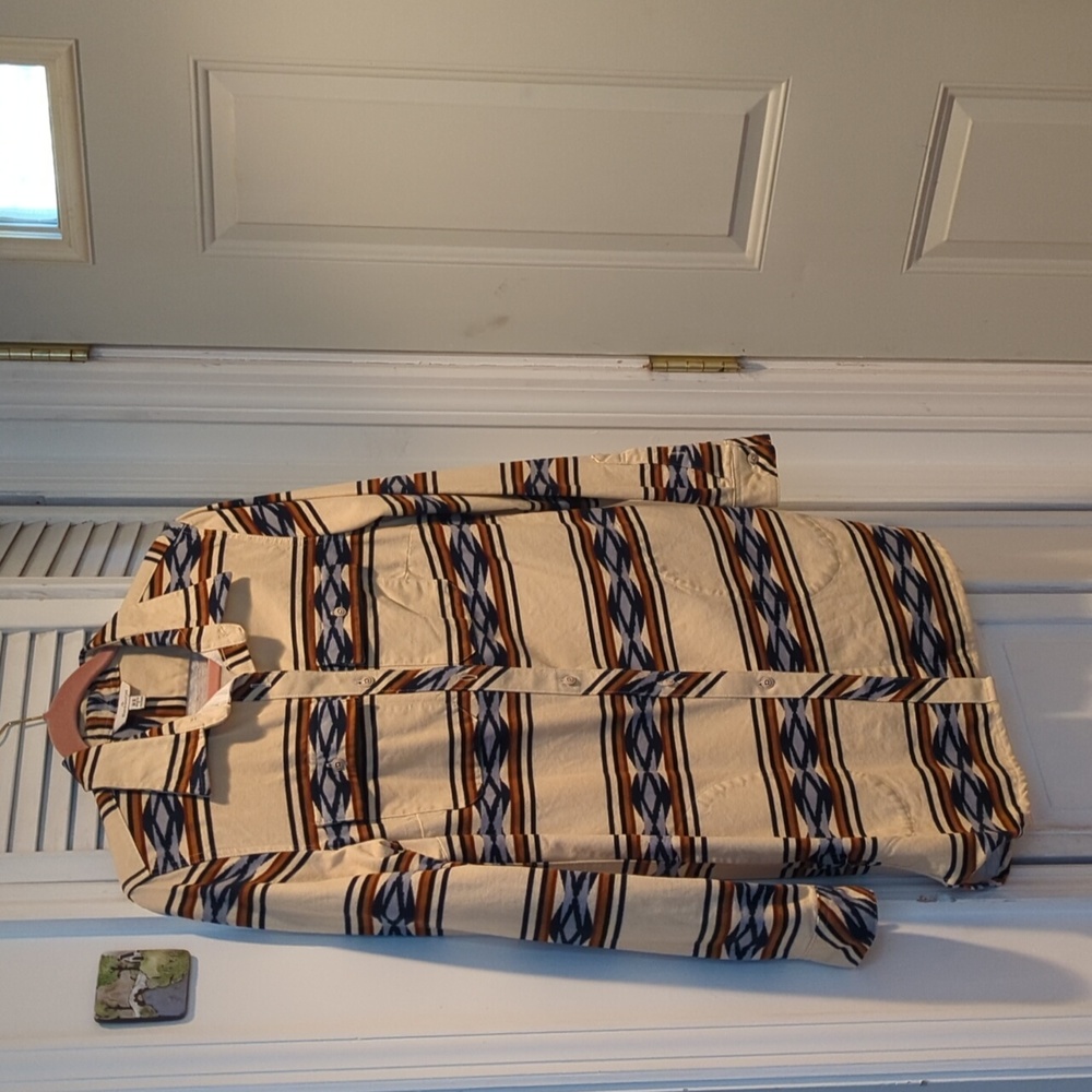 L.L. Bean Signature Chamois Printed Tunic